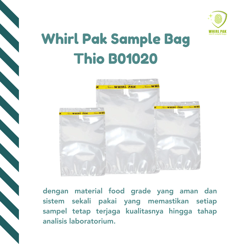 Whirl Pak Sample Bag Thio B01020